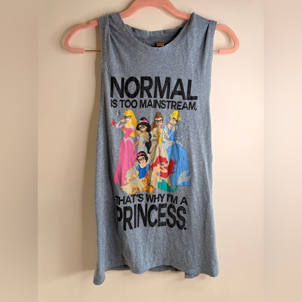 Disney Heather Gray Graphic Tank